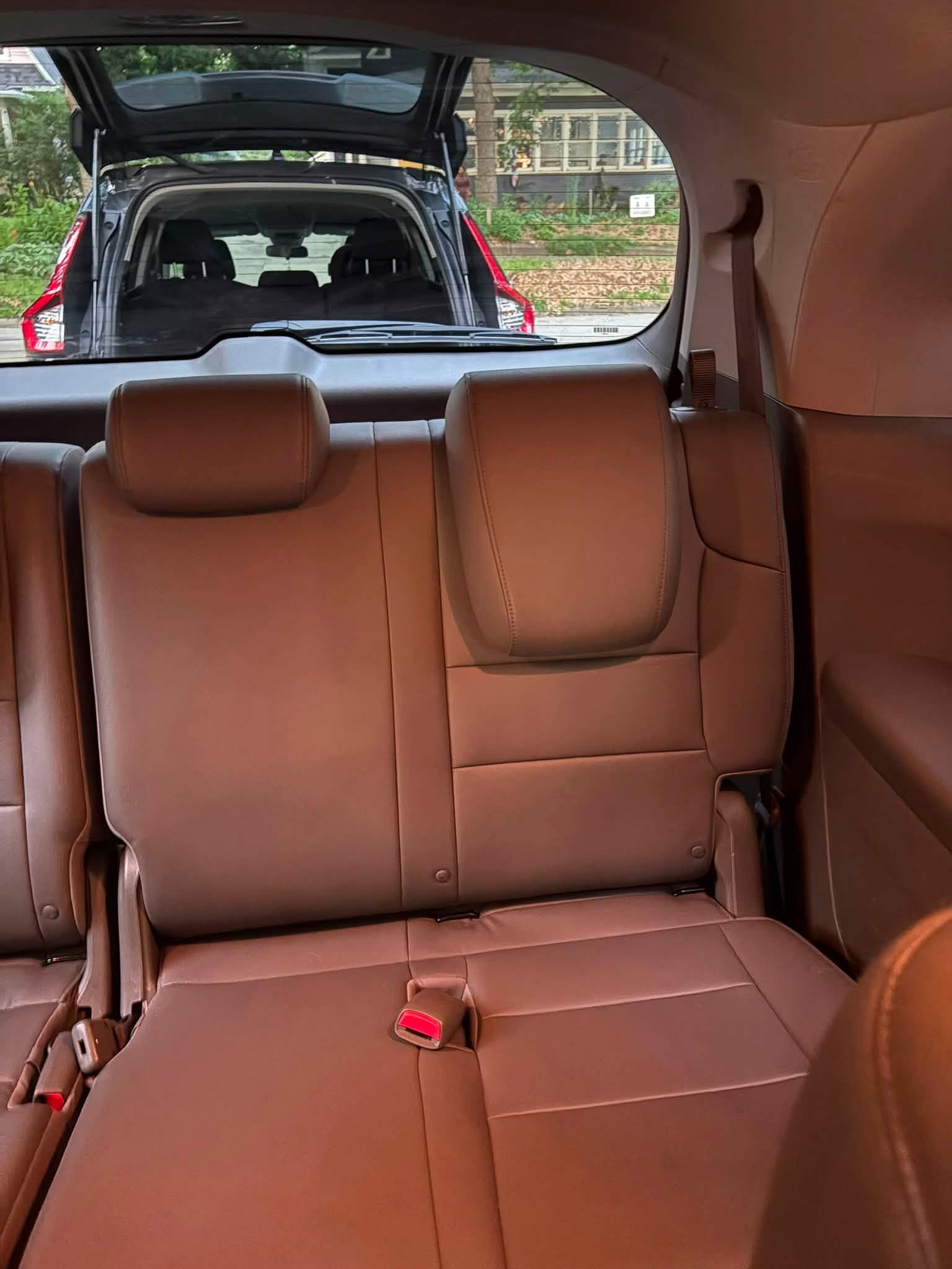 Honda interior after detailing